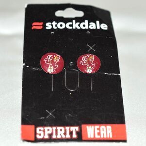 NIP Spirit Wear Arizona State Football Sun Devils Post/Stud Earrings